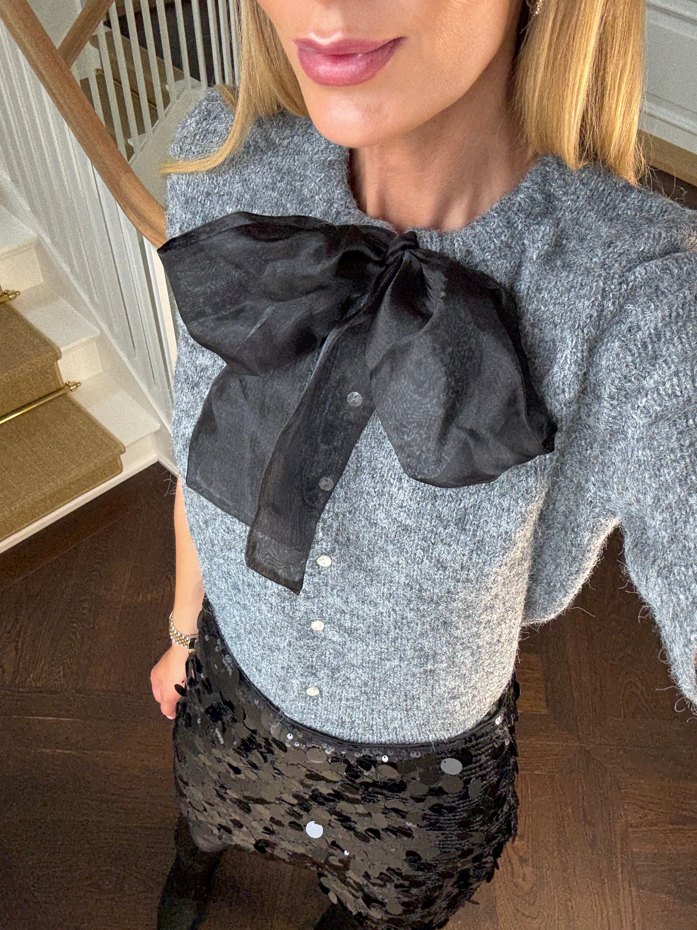 ONLOLIVIA S/S Cardigan - Grå